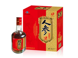 人參酒 