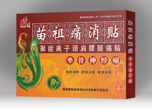 苗祖痛消貼-坐骨神經痛 聚能離子頸肩腰腿痛貼
