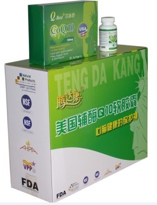 美國專利產品：Q-best芯脈舒輔酶Q1 Q-best芯脈舒輔酶Q10軟膠囊