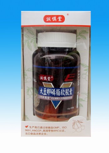 上海誠慎堂百合康牌大豆卵磷脂軟膠囊 上海誠慎堂百合康牌大豆卵磷脂軟膠囊