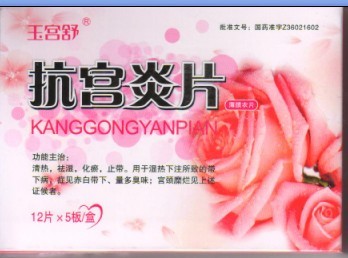 抗宮炎片 