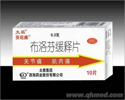 布洛芬緩釋片 