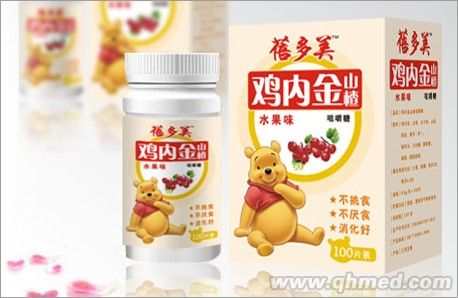 雞內金山楂咀嚼糖 