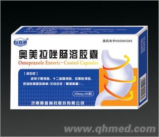 奧美拉唑腸溶膠囊