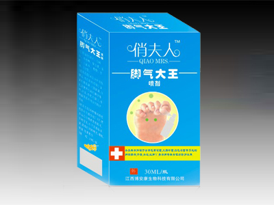 俏夫人腳氣大王噴劑 
