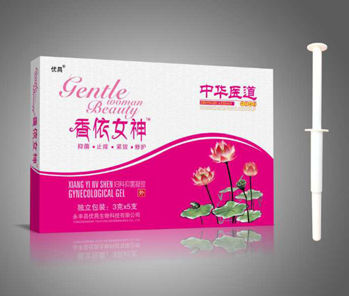 中華醫道婦科抑菌凝膠 