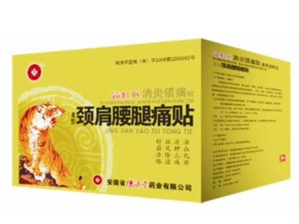 遠紅外消炎鎮痛貼-III頸肩腰腿痛貼-中 