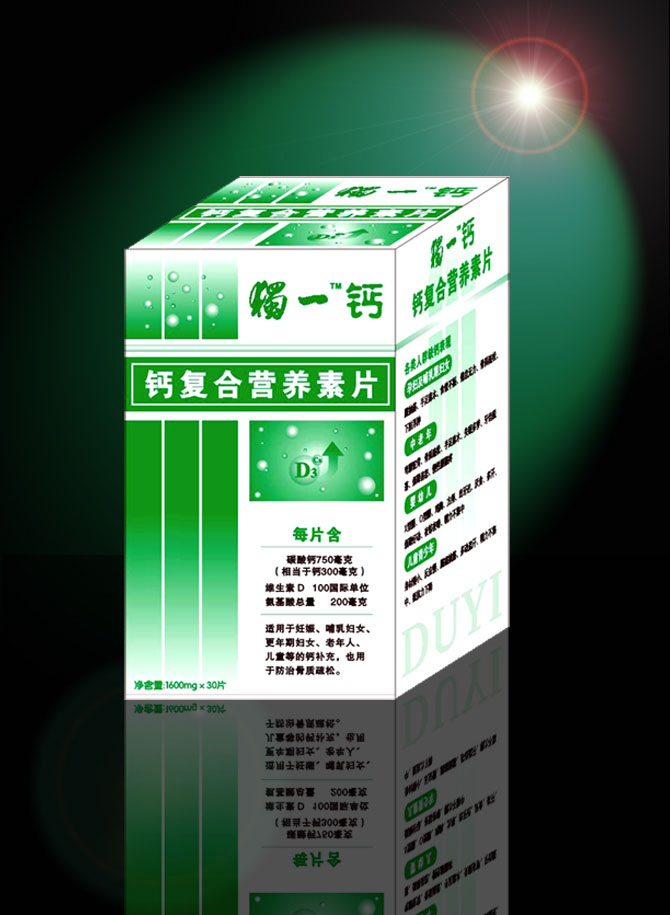 獨一鈣 鈣復合營養素片  