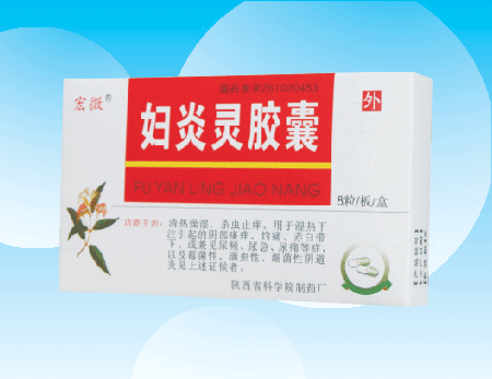 婦炎靈膠囊（全國，中藥保護品種） 