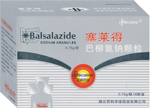 ★炎癥性腸炎新藥-巴柳氮鈉顆粒 
